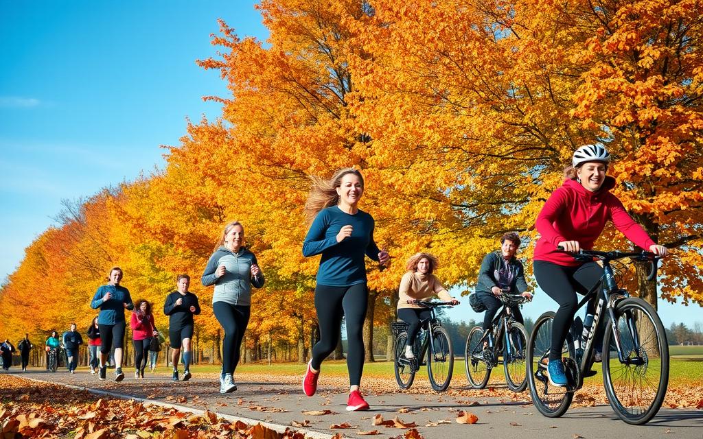 Herbstliche Fitness-Challenges