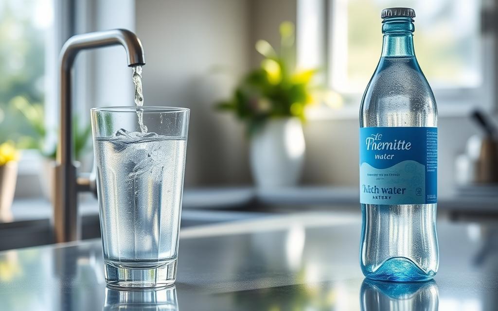 Leitungswasser vs. Mineralwasser