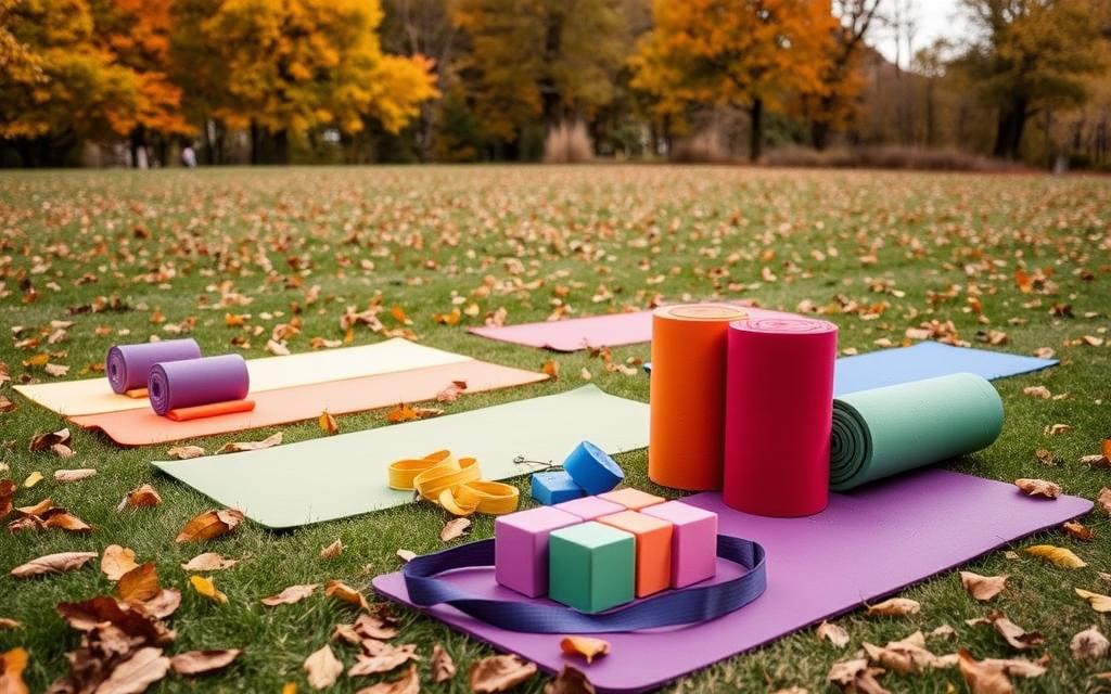 Yoga Equipment für draußen