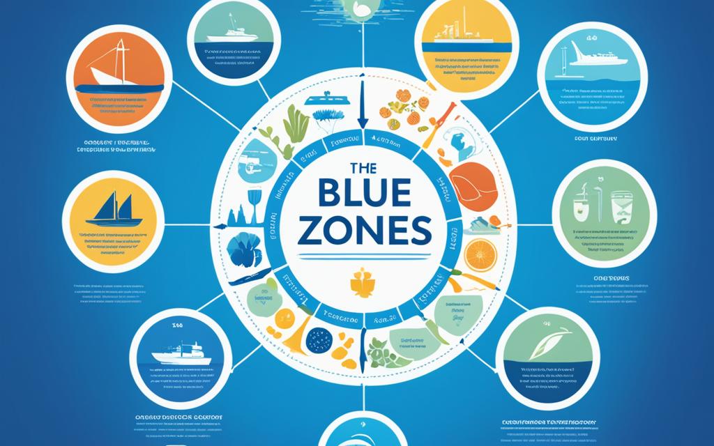 Blue Zones Infografik