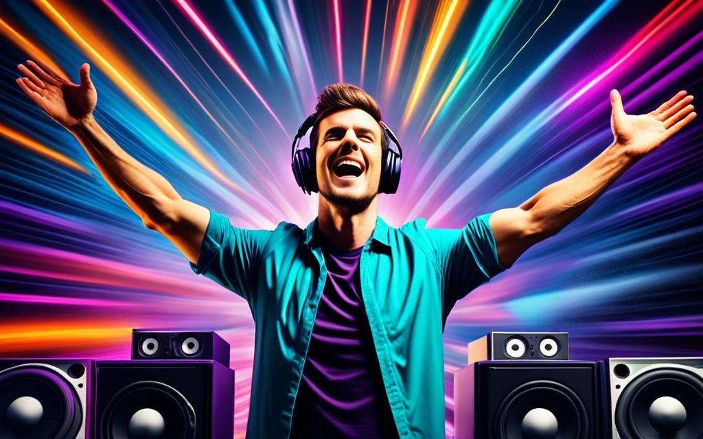 Energetisierende Musik