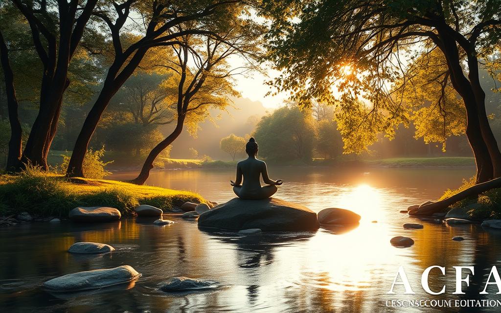 Meditation Konzept