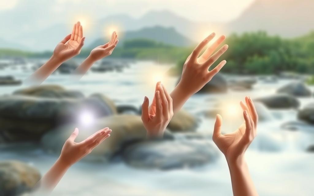 Reiki-Handpositionen
